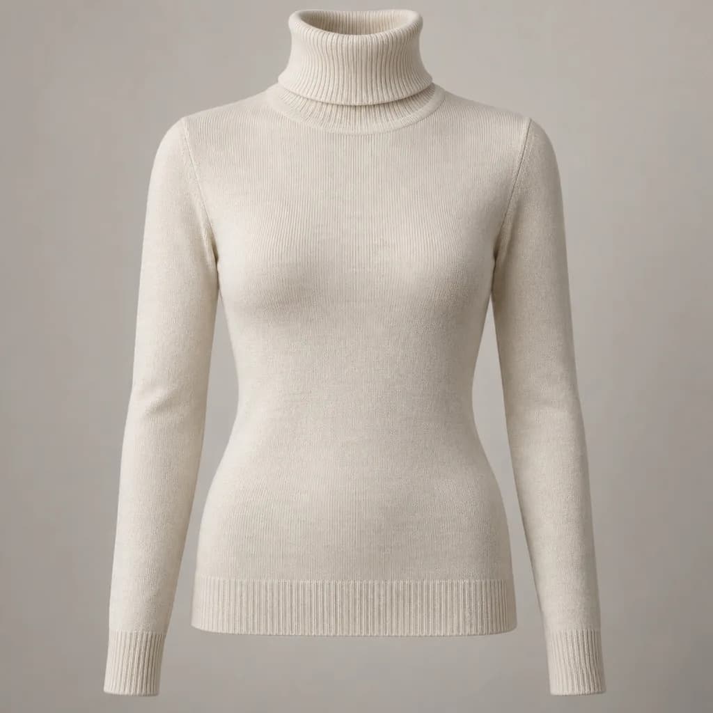 Turtleneck Knit knitwear style