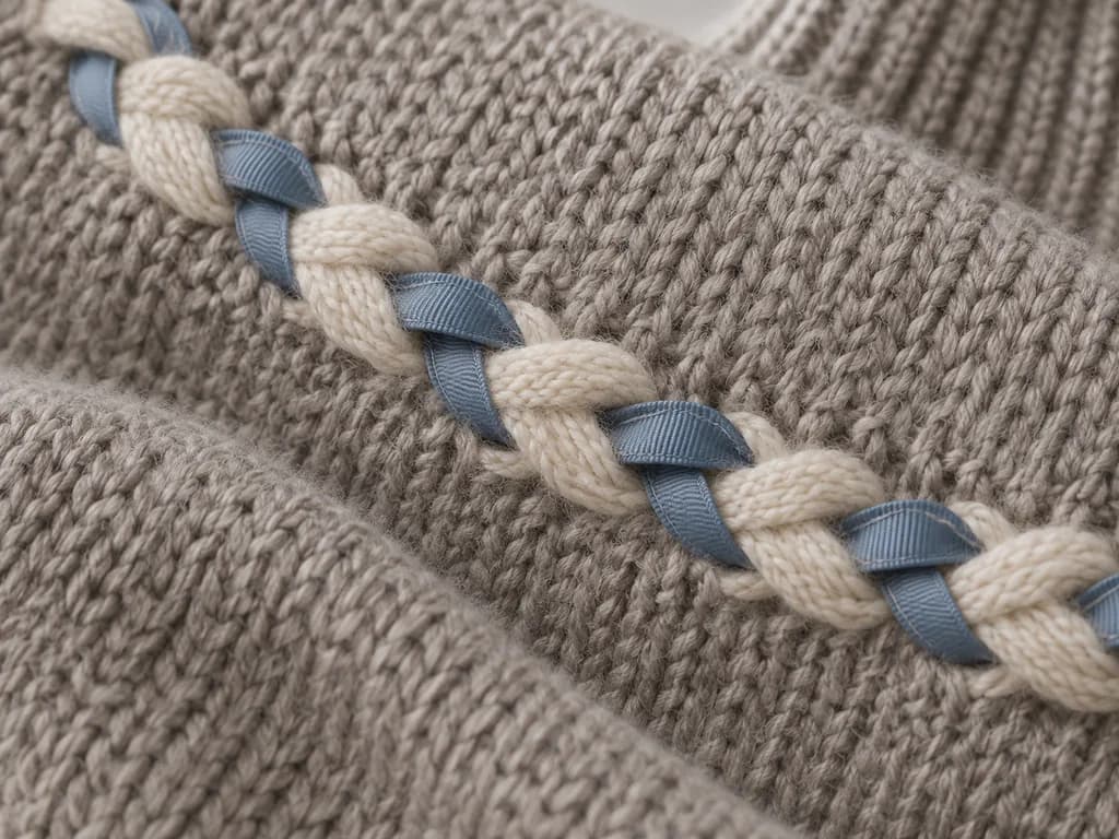 Cord and ribbon details